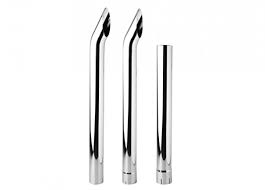 CHROME EXHAUST STACK PIPES MADE IN USA ON SPECIAL THIS MONTH